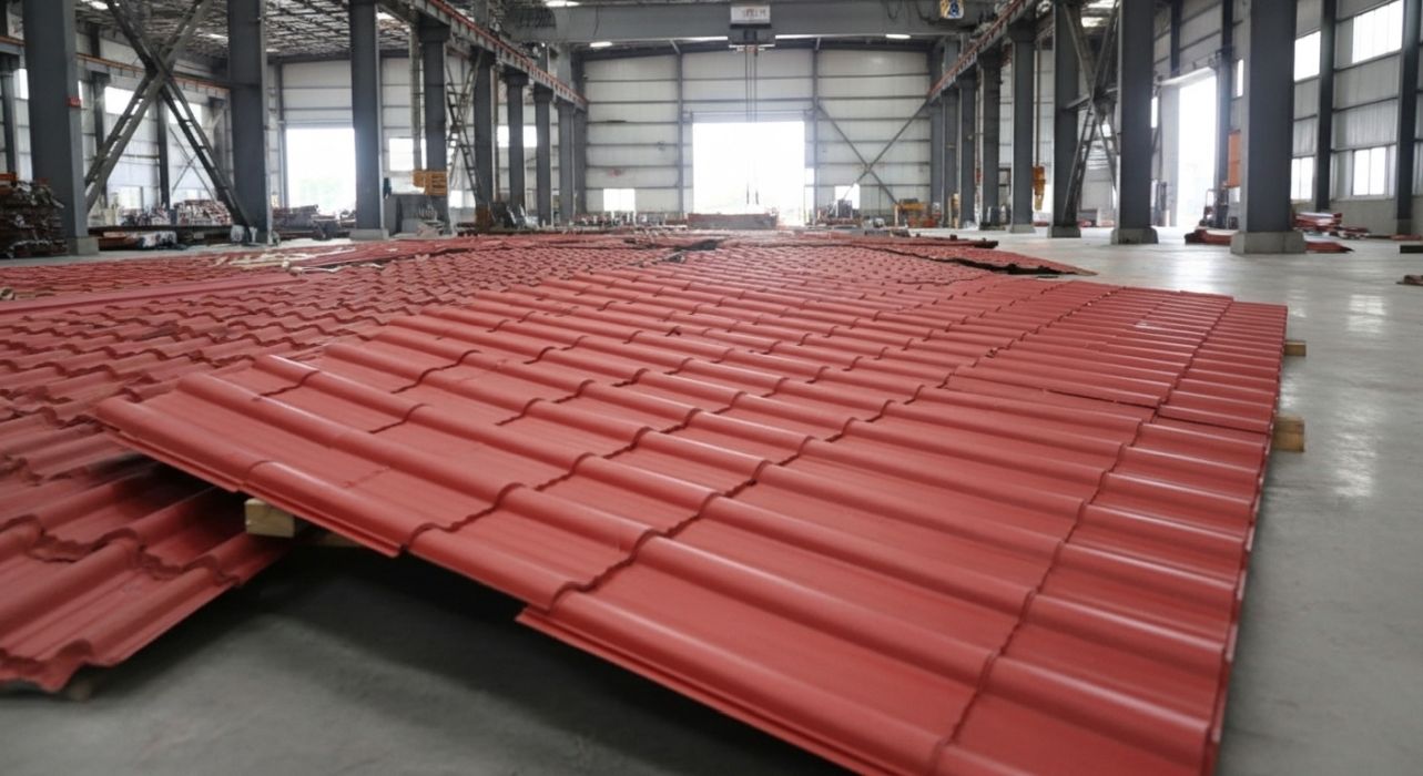 Kırmızı RAL 3000 Metal Kiremit M2 Fiyatı