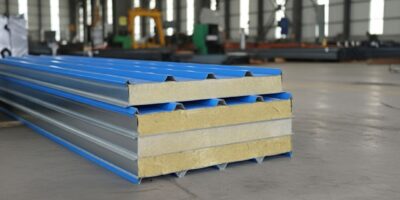 Sandviç Panel Sac Kalınlığı 0.30mm - 0.80mm Seçenekleri