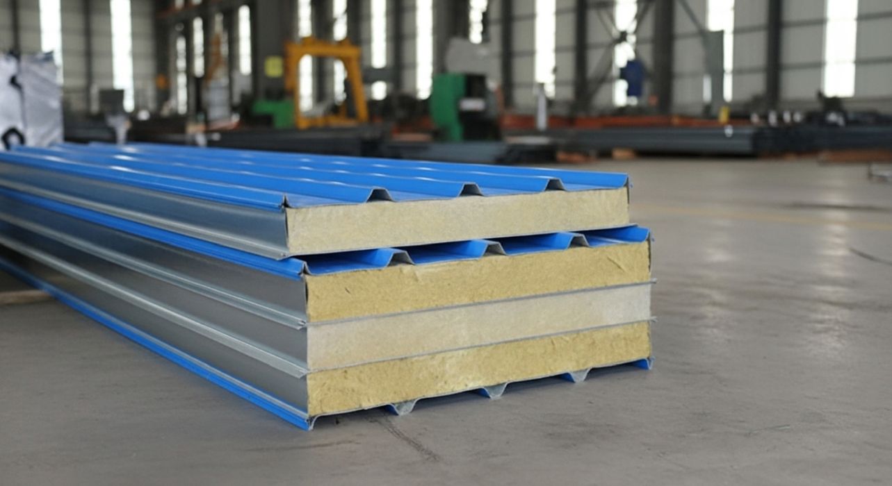 Sandviç Panel Sac Kalınlığı 0.30mm - 0.80mm Seçenekleri